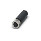 Connecteur Rond Femelle M8 4 pôles