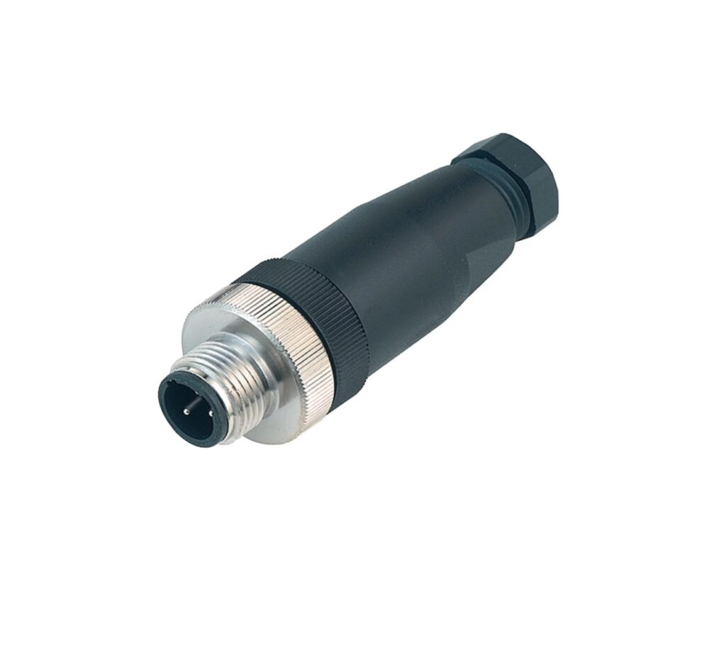 Connecteur Rond Mâle M12 3 pôles - SFIG Pièces électronique Mégrine Tunisie