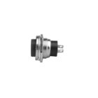 Bouton Poussoir Noir « DS-212 » SPST Contact NO 250V/3A