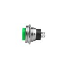 Bouton Poussoir Vert « DS-212 » SPST Contact NO 250V/3A