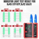 Testeur de câbles "AMPCOM RJ45 / RJ11"